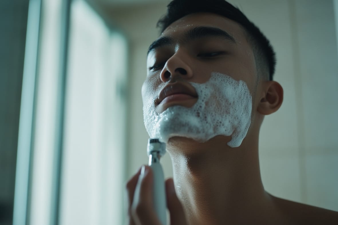 Ritual Wajah Setelah Bercukur