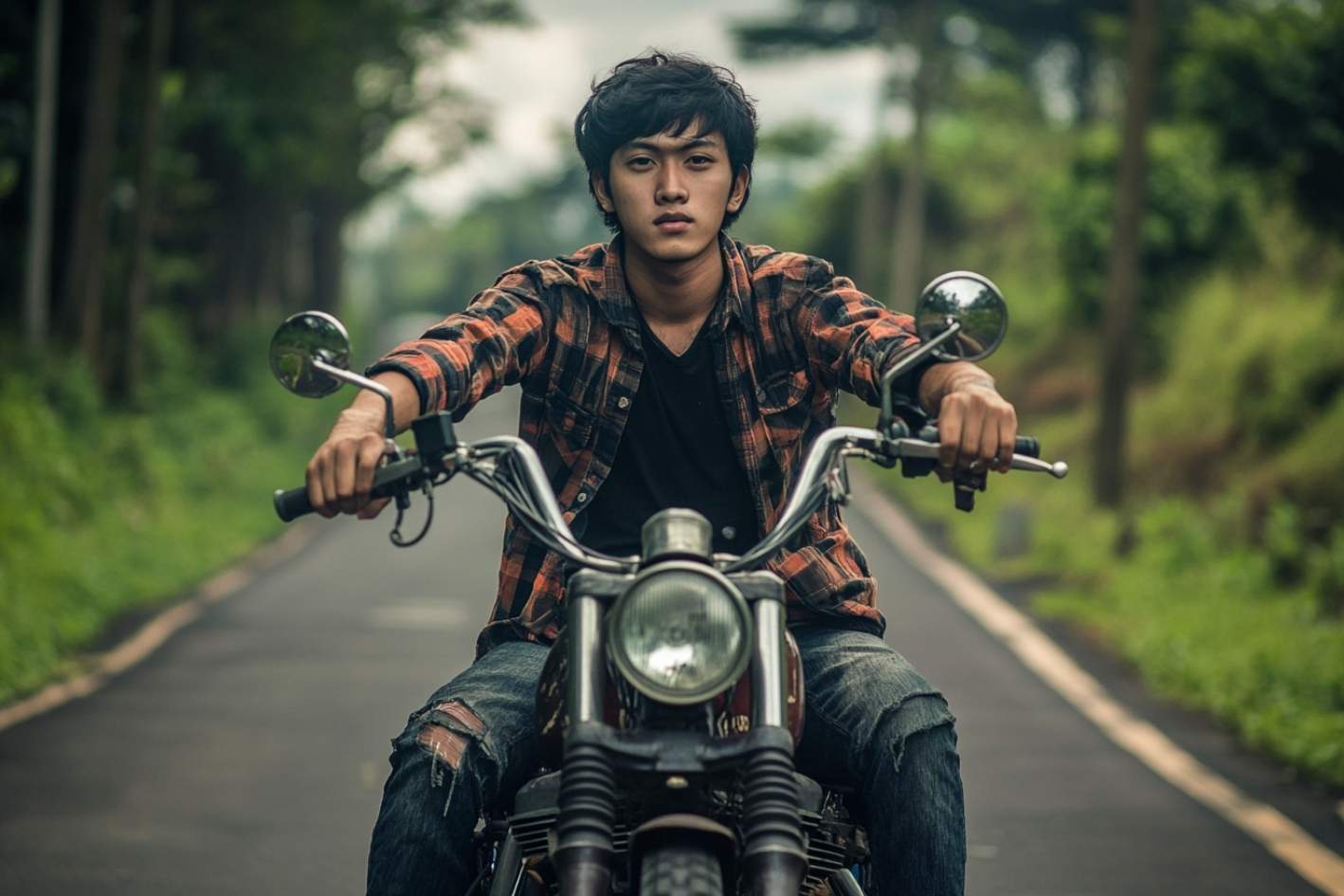 Hobi Mengendarai Motor Gede
